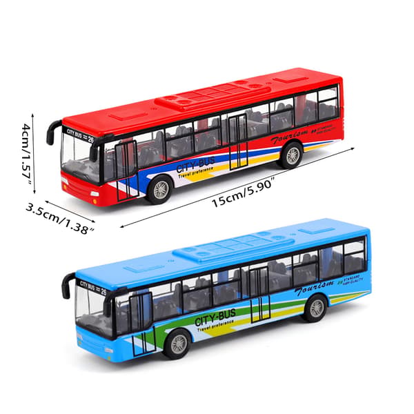Kule simulerte høykvalitets bussleker med tilbaketrekkingsfunksjon for barn
