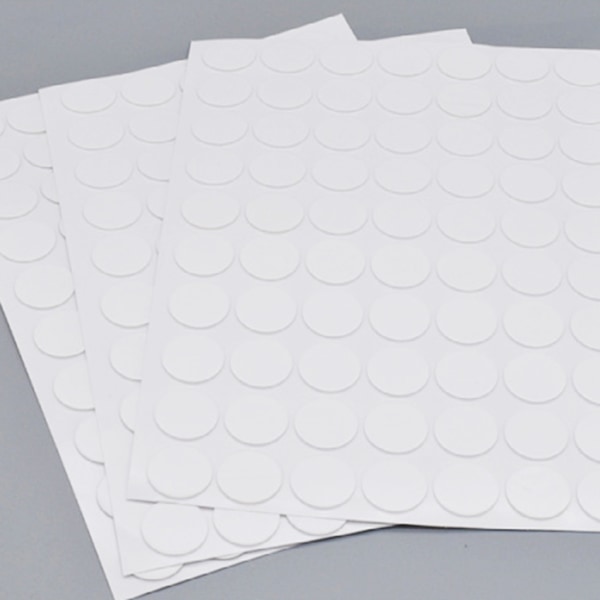 100 st dubbelsidiga klibbiga tejpklistermärken Klara Sticky Dot Stickers Spårlöst klibbigt spackel för juldekorationer null - 100 sheets 30mm