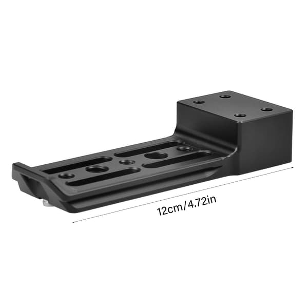 Aluminium Linsbasplatta Kompatibel 38mm Arca Gränssnitt Förlängd 12CM