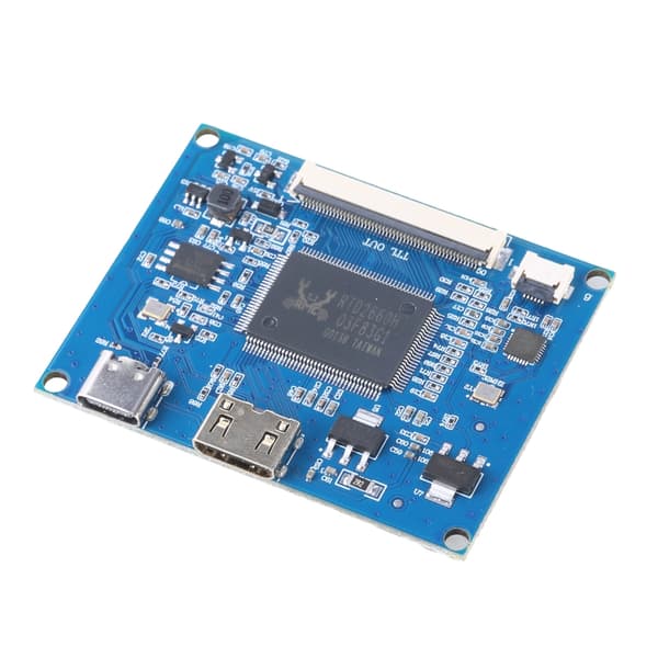 LCD Driver Board 50pin TTL LCD Skærm Controller Modul Board 1-Kanal