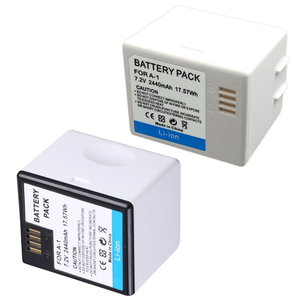 2440mAh uppladdningsbara batterier för VMA4400 VMC4030 Uppgraderade litium litiumjonbatterier för Arlo Pro Arlo Pro 2
