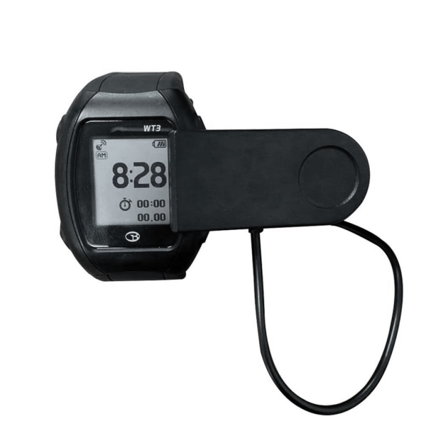 1m/3.28ft för Smart Watch Laddare Spänne Clip Laddarkabel för Golf-buddy WT3 Watch med USB -portar Bärbar laddare