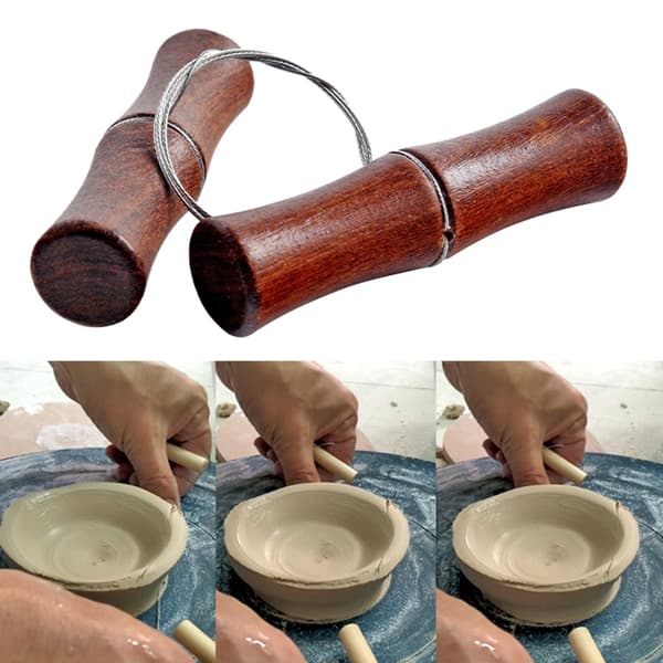 Mud Pottery Wire Tools, Clay Wire Cutter til Potterhjul, Pottery Wire Tools