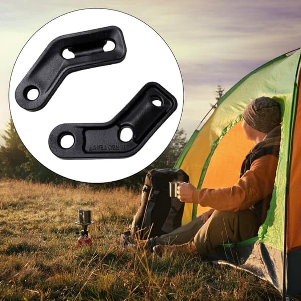 10 stk. Multipurpose Nylons Cord Lock Justering til Ski Camping Telt Tilbehør