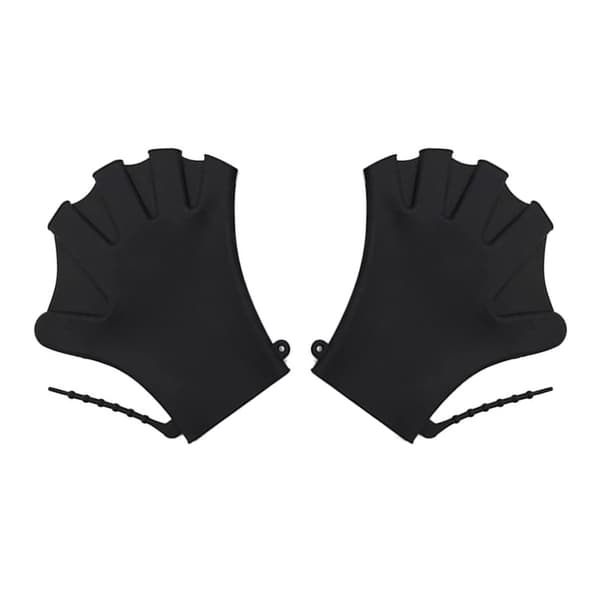 Simhudsförsedda handskar Simhudsförsedda simhandskar Simhandskar Simhudsförsedda fingrar Vattenhandskar Black