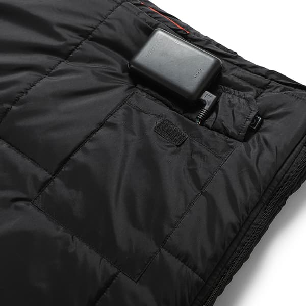 Opvarmet Camping Sengelinned Polyester Sovepose Justerbar Elastisk Snøre