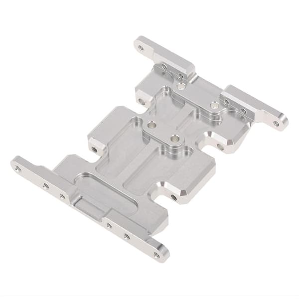 RC Gearbox Protector Kraftig aluminiumslegering Erstatning til RC TRX4 SCX10