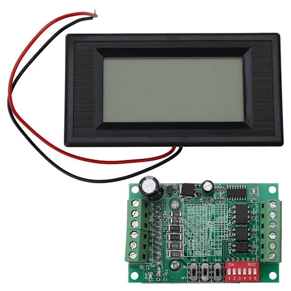 2-leder til DC 7-30V LCD Digital Blue Volt Panel Meter Voltmeter Monitor Hot Sale