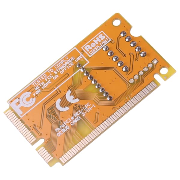 Multifunksjon 3 i 1 Debug Card Expert PCI PCI-E LPC PC Laptop Analyzer Tester