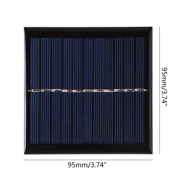 Ekstern batteripakke med solcellepanel, høy kapasitet for headset