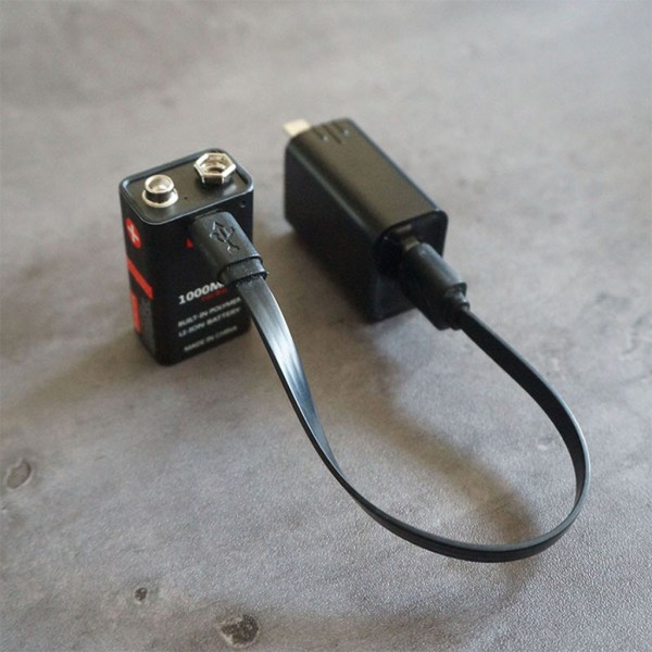 Professionellt 9 Volt Li-ion batteri 1000 mah Micro USB 6f22 9v Lämplig för RC Helikopter Mikrofon modell leksak