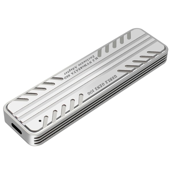 M2-kiintolevykotelon tuki NVME/Sata-kaksoisprotokollan 10 Gbps mobiilikiintolevykotelo RTL9210B Chip-Control USB3.2 Type-C