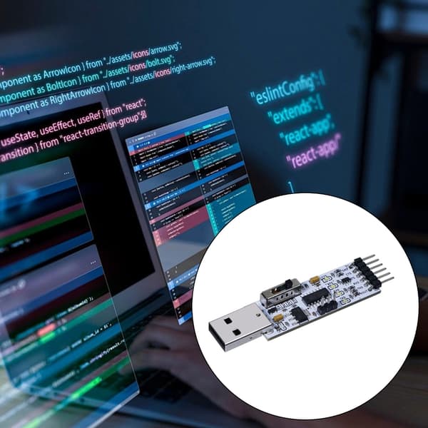 MultiVoltage USB til TTL Seriel Konverter Modul Til Indlejrede Systemer IoT