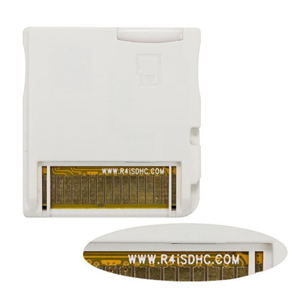 Spelkort Flashcard- Speltillbehör Secure Digital Memory CardBärbart Flashcard- Brinnande kort för 3DS DSL XL/LL Silver card - A