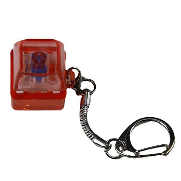 Kytkimet Tester Keychain Riipus LED-valolla mekaanisen näppäimistön testaamiseen