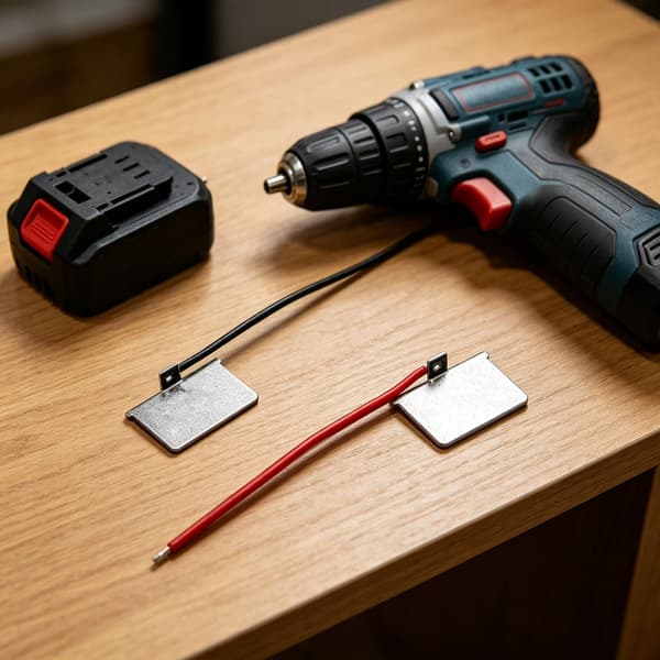 Effektiv 21V litiumterminaladapter dubbelmetall högpresterande tillbehör
