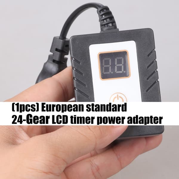 110V-220V Professionel Automatisk Cyklus Strømadapter Digital Timer Display