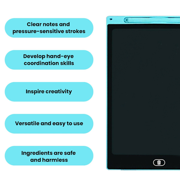 LCD kirjoitustabletti Doodles Board Magic Tablet -piirustuslevylelu lapsille aikuisille