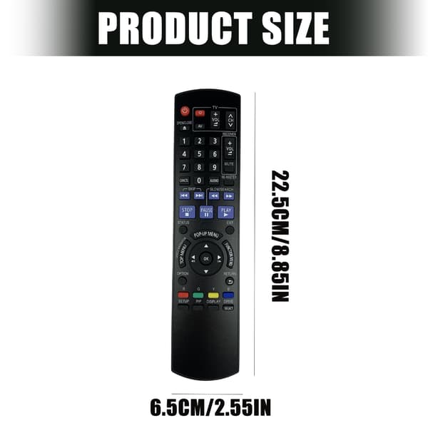 Ergonomisk erstatningsfjernbetjening til N2QAYB000511-controller