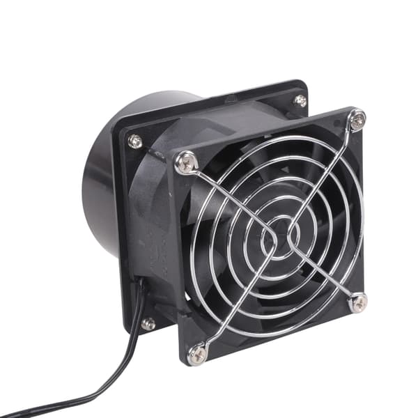 8 cm luftblæser 12V 0,9A ventilationsblæser Stærk motor ventilationsventilator
