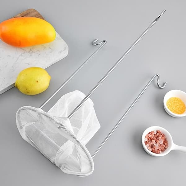 Roterbart ben rustfritt stål silsett effektive masker nett matlagingsredskaper