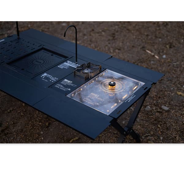 Kompakt Aluminiums Bord Plassbesparende Bord Multifunksjonelt Bordstativ