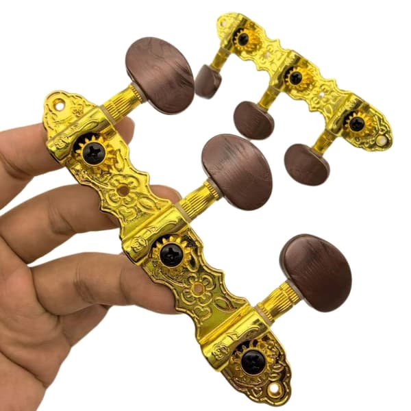 Klassisk gitarstemmenøkkel, stemmeskruer, gitartilbehør