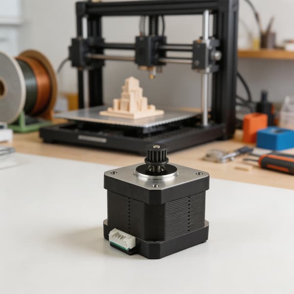 Tandremsskive Drivmotor til kompatibel 3D-printer skinnebrug