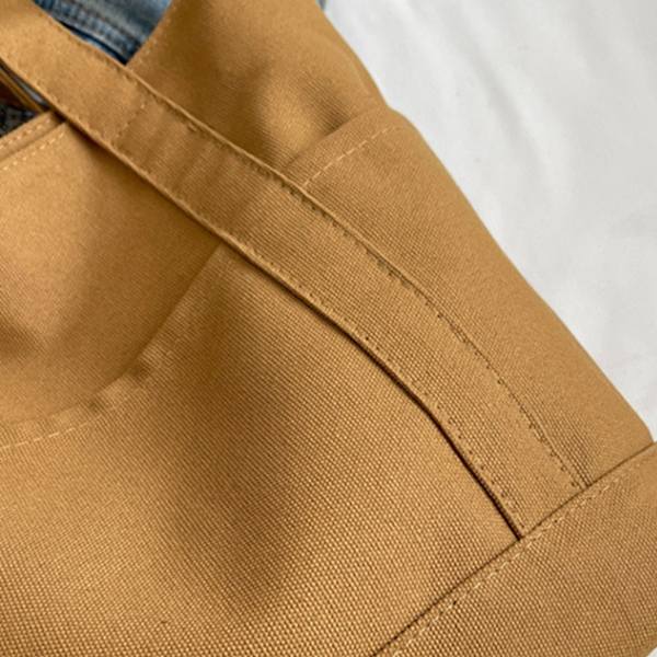 Mångsidig handväska Axelväska Stor kapacitet Messenger Bag Beige/Khaki/Svart Khaki