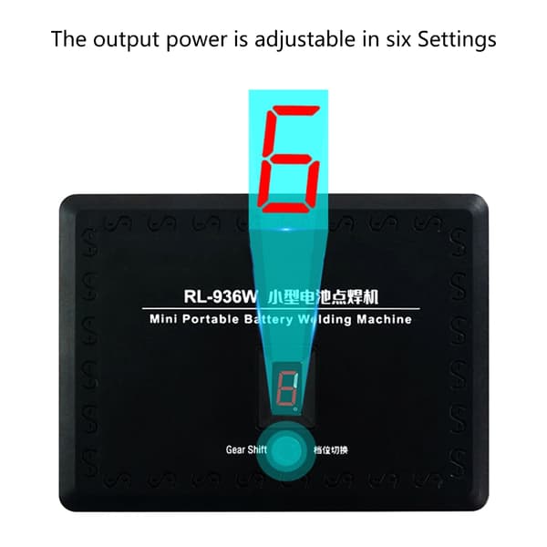 Profesjonell RL-936W Mini Bærbar Batterispotsveiser for Mobiltelefon