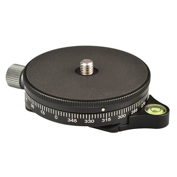 LP-60 Panoramisk Panoreringsbase til kamera med Arca-swiss Typeplade med Bubble Level
