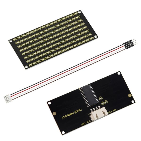 LED Lys Kontrol Board 8x16 Framework I2C Forbindelse Konsistente Systemer