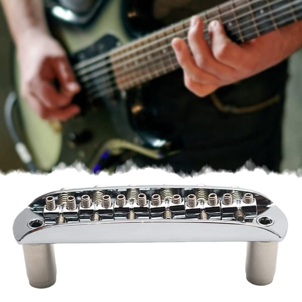 Strängavstånd 10,8 mm Gängade sadlar Gitarrstall för elgitarr