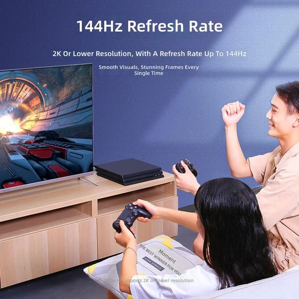 Mini DisplayPort til DisplayPort-adapterkabel understøtter 4K UHD-video