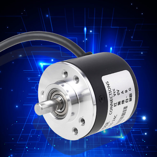 360P/R Inkrementel roterende encoder AB fase encoder 6mm aksel til W kobling Ny