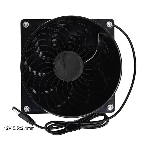 3000RPM 12V Badevifte Ventilasjon Avtrekksvifte Ventilator