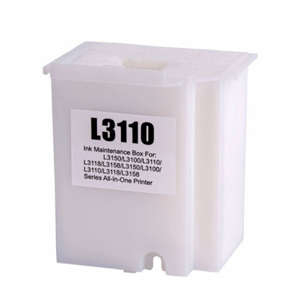Praktisk blækabsorberende svamp til L1110 L3100 L3110 L3150 L3160 printer