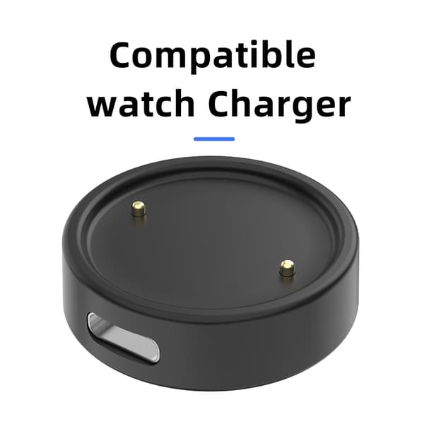 USB Magnetisk Ladestasjon Strømforsyningsadapter for Active 2/GTR3/GTR4/GTS4
