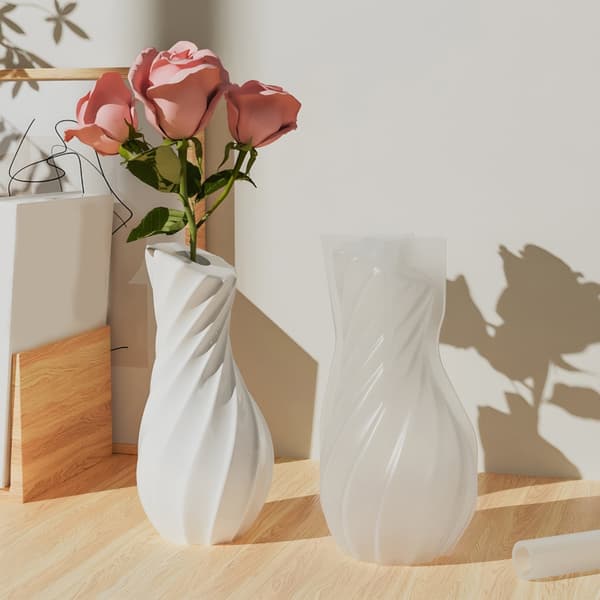 Stribede silikone vaseforme til blomstervase epoxy resin silikoneforme