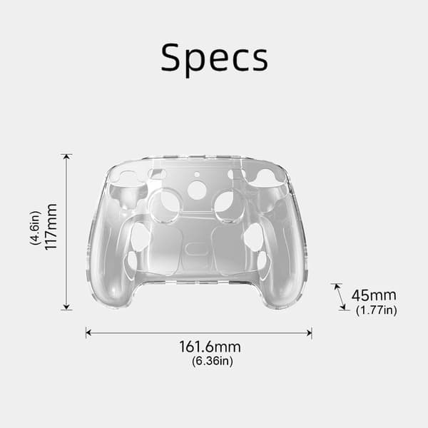 Skyddande skal Gamepad-skydd för Steam Controller 2 med skrivbordsförvaring