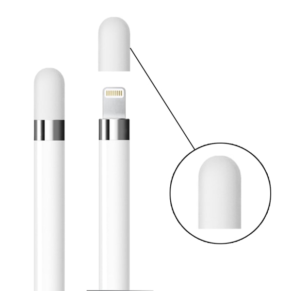 Kompatibel för Apple för iPad Pro Pencil Silikon för Case Cover Hållare Grip Skin Nib Cover Tip Cap Pouch Cute Pr