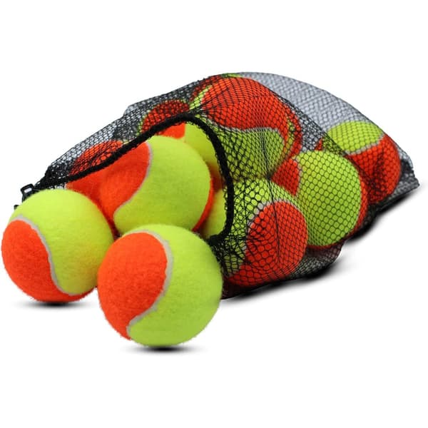 12 stk. tennisballer for strender, høy elastisitet, slagfasthet