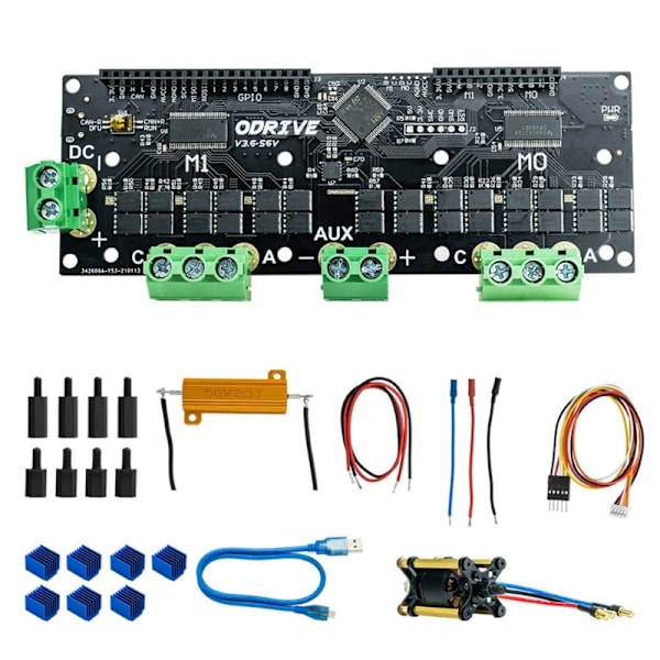 ODrive3.6 Motor Double Drive FOC BLDC High Power Optimized Motor Control Board