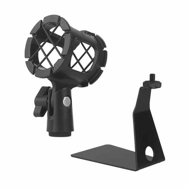 Justerbar mikrofon shock mount clip til Vlog og live streaming opsætninger