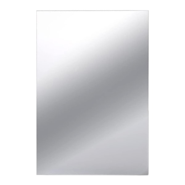 Självhäftande plattor Spegel Väggdekal Icke glas Plast Spegelark Dekal Heminredning 50x200cm