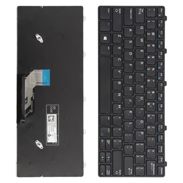 Sort amerikansk layout-udskiftningstastatur til 13-tommer notebook-modeller