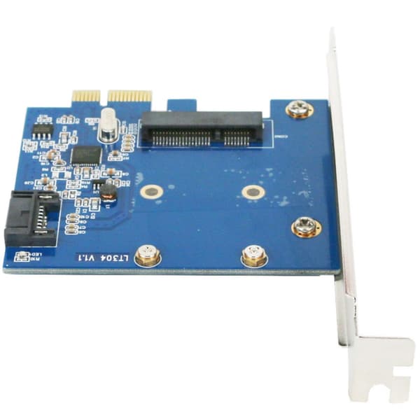 6Gbps PCIExpress X1 PCIE til MSATA SATA3.0 Udvidelseskort til Stationær PC