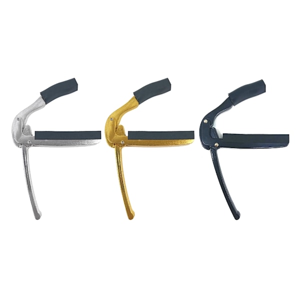 Universal Capo Clamp i zinklegering för elgitarr Black