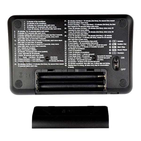 Sjakk Klokke Digital Timer, Digital Display Sjakk Timer Nedtelling Spill Timer