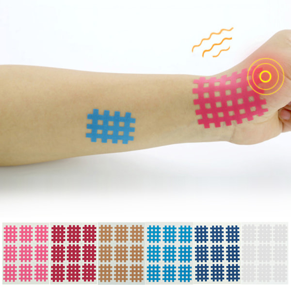 10 kpl/pakkaus Urheilu Urheilu Fysio Lihakset Hoito Elastinen Fysio Terapeuttinen Teippi Skin Color